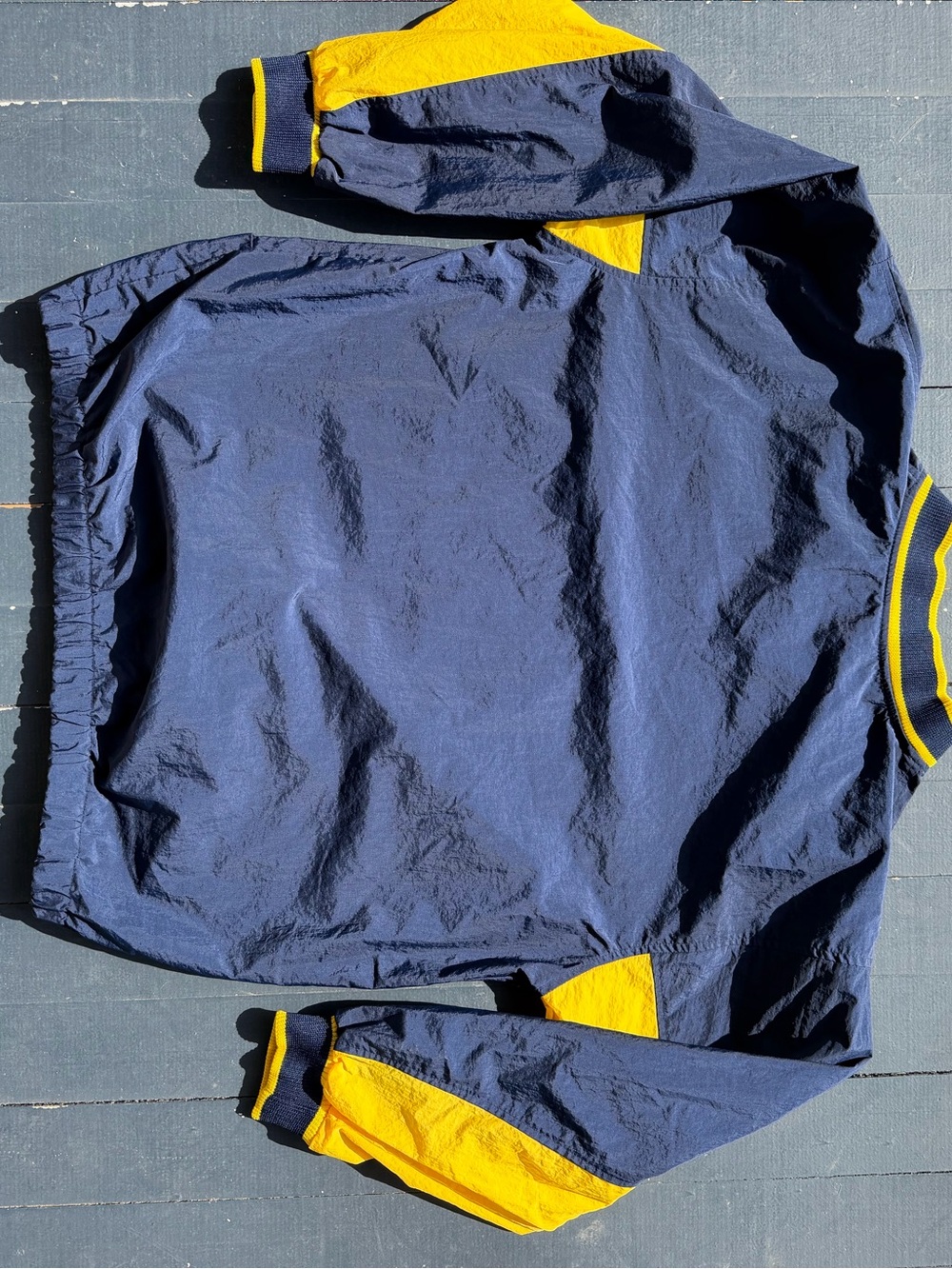 Vintagee 1990s Nike Windbreaker Colorblock Check Jacket - Picture 6 of 6